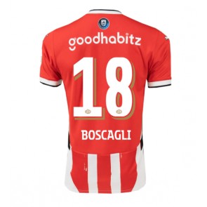 PSV Eindhoven Olivier Boscagli #18 Domaci Dres 2024-25 Kratak Rukavima